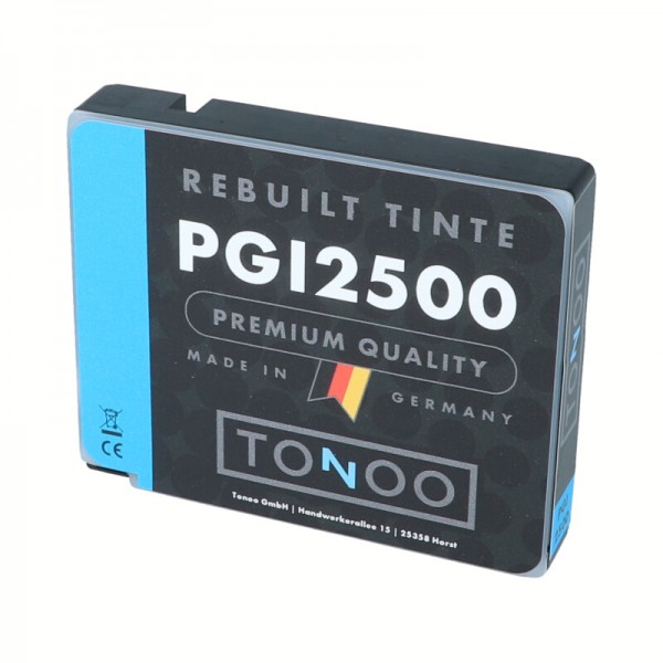 Tonoo® Tinte ersetzt Canon 9265B001 | PGI2500XLC Cyan XL