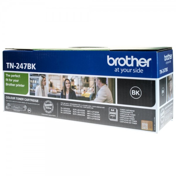 Original Brother TN247BK Toner Schwarz XL
