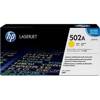 Original HP Q6472A / 502A Toner Gelb