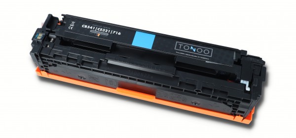 Tonoo® Toner ersetzt HP CB541A | 125A Cyan
