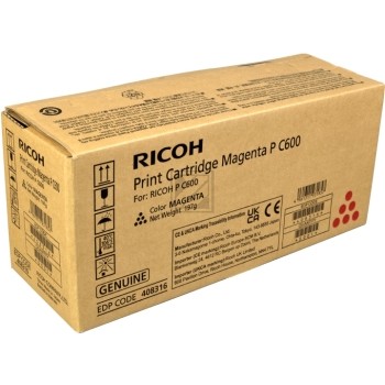 Original Ricoh 408316 Toner Magenta
