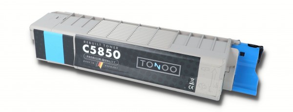 Tonoo® Toner ersetzt OKI C5850 | C5950 | MC560 | 43865723 Cyan