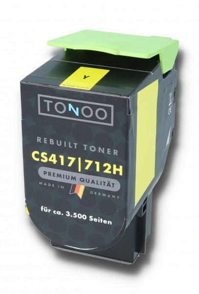 Tonoo® Toner ersetzt Lexmark 71B2HY0 Gelb XL