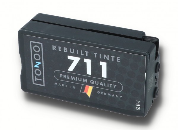 Tonoo® Tinte ersetzt HP 711 | CZ133A Schwarz XL