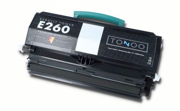 Tonoo® Toner ersetzt Lexmark E260A11E Schwarz
