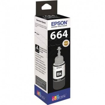 EPSON T6641 schwarz Tintenflasche