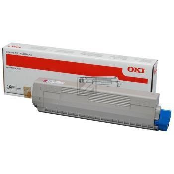 Original OKI 44844615 Toner Cyan