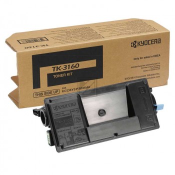 Original Kyocera TK3160 / 1T02T90NL0 Toner Schwarz