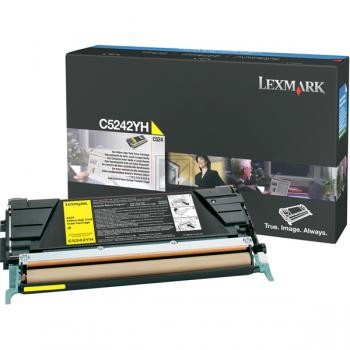 Original Lexmark | C5242YH Toner Gelb xl