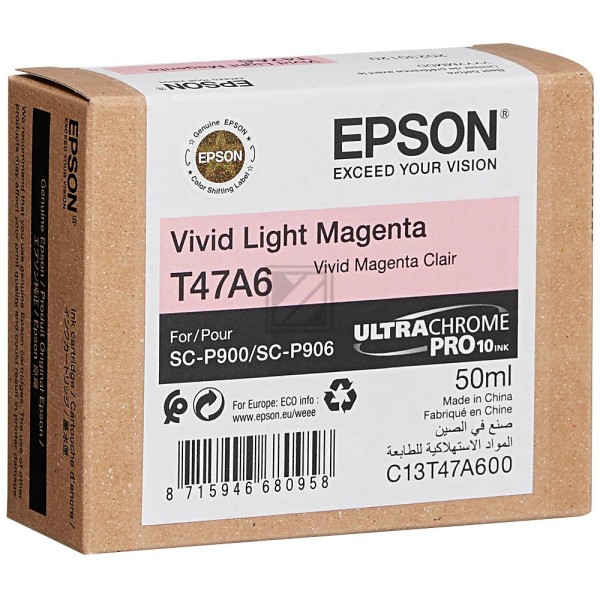 EPSON T47A6 vivid light magenta Druckerpatrone