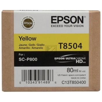 EPSON T8504 gelb Tintenpatrone