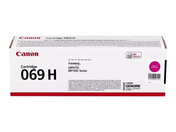 Original Canon 069H | 5096C002 Toner Magenta XL