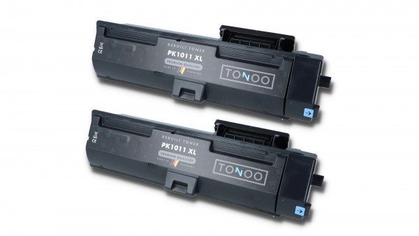 Tonoo® Toner ersetzt Utax 1T02RY0UT0 | PK1011 Schwarz Doppelpack XL