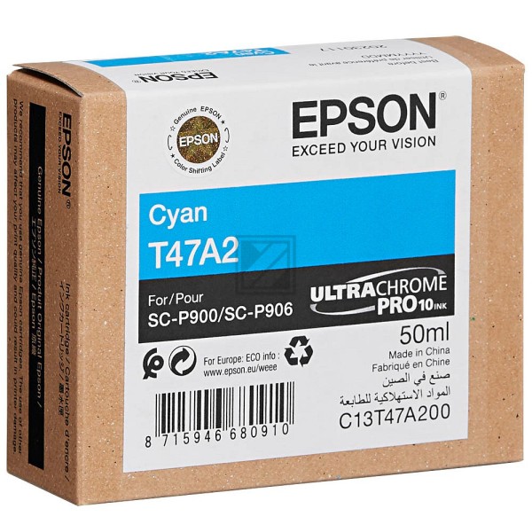 EPSON T47A2 cyan Druckerpatrone