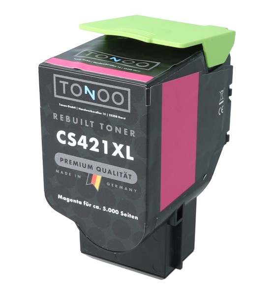 Tonoo® Toner ersetzt Lexmark 78C2UM0 Magenta XXL
