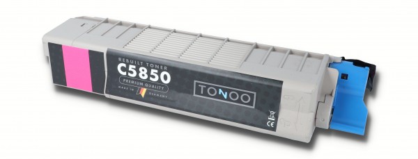 Tonoo® Toner ersetzt OKI C5850 | C5950 | MC560 | 43865722 Magenta