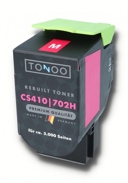 Tonoo® Toner ersetzt Lexmark 702HM | 70C2HM0 Magenta XL