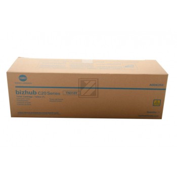 Original Konica Minolta TN318Y | A0DK253 Toner Gelb