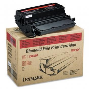 Original Lexmark 1382100 Toner Schwarz