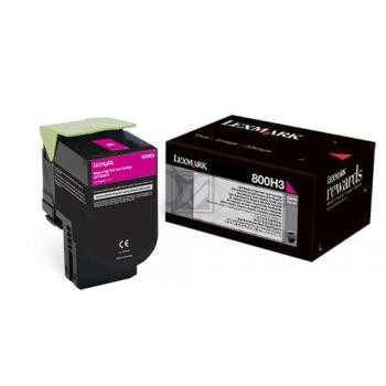 Original Lexmark | 80C0H30 Toner Magenta xl