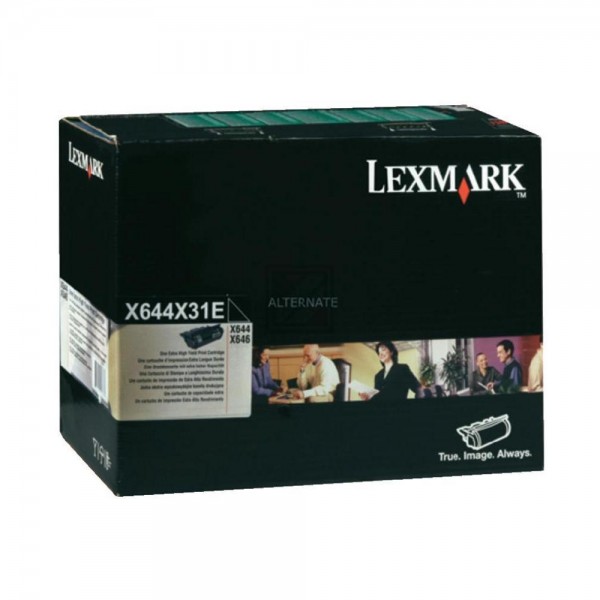 Original Lexmark X644X31E Toner Schwarz