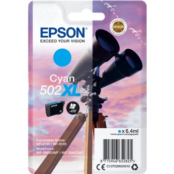 EPSON 502XL/T02W24 cyan Tintenpatrone