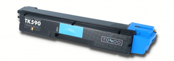 Tonoo® Toner ersetzt Kyocera TK590C Cyan