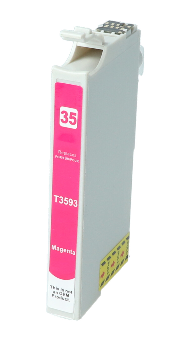 Druckerpatrone kompatibel für Epson C13T35934010 / 35XL Magenta