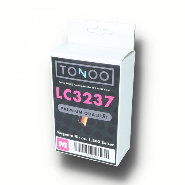Tonoo® Tinte ersetzt Brother LC3237M Magenta