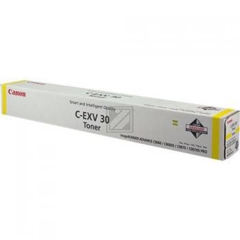 Original Canon CEXV30 | 2803B002 Toner Gelb