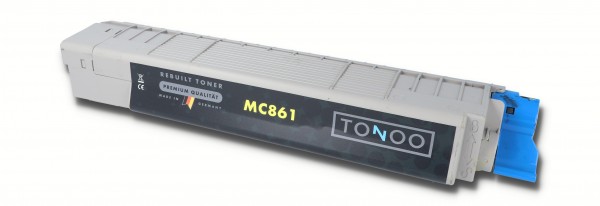 Tonoo® Toner ersetzt OKI MC861 | 44059253 Gelb XL