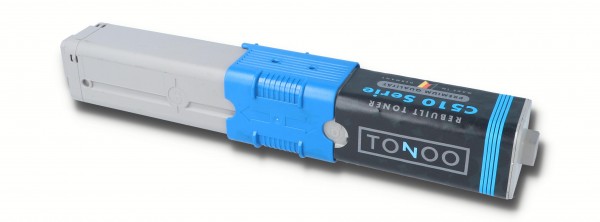Tonoo® Toner für OKI MC562dn | MC562dnw | C531 | C511 | C530 | MC561dn | C510 | 44469724 Cyan XL