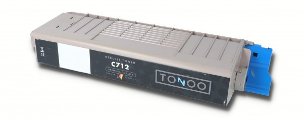Tonoo® Toner ersetzt OKI C712 | C712dn | C712n | 46507616 Schwarz