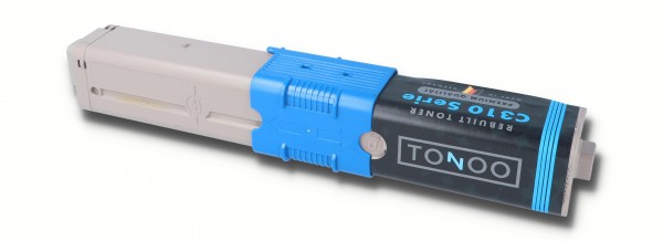 Tonoo® Toner für OKI MC362dn | MC352dn | C310dn | MC361dn | MC351dn | C331 | C330 | 44469706 Cyan