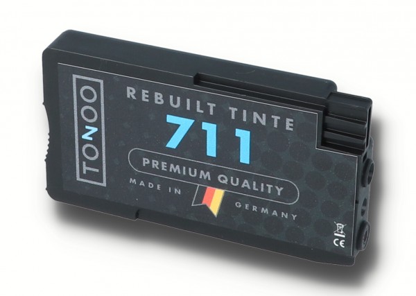 Tonoo® Tinte ersetzt HP 711 | CZ130A Cyan
