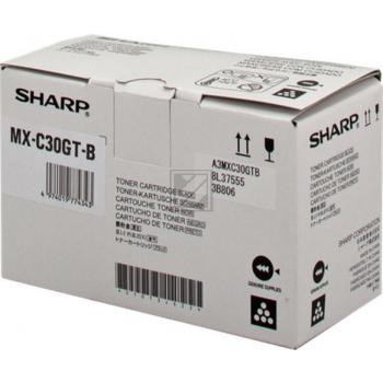 SHARP MXC30GTB schwarz Toner