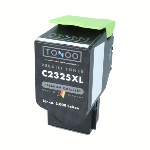 Tonoo® Toner ersetzt Lexmark C232HK0 Schwarz XL