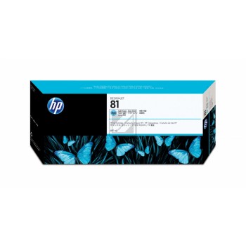 Original HP C4934A / 81 Tinte hell Cyan