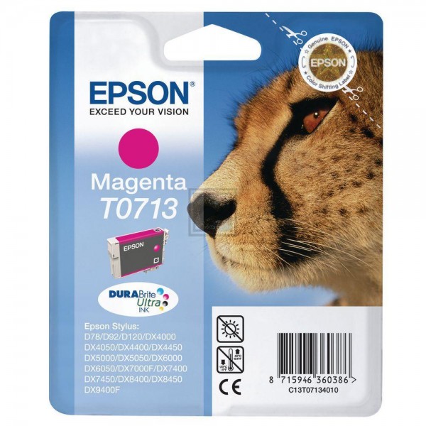 EPSON T0713 magenta Tintenpatrone