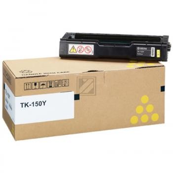 Original Kyocera TK150Y / 1T05JKANL0 Toner Gelb