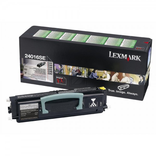 Original Lexmark 24016SE Toner Schwarz