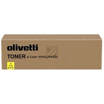 Original Olivetti B0819 Toner Gelb