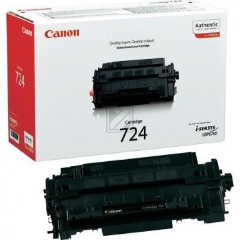 Canon 724 BK schwarz Toner