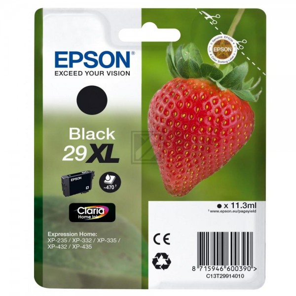 EPSON 29XL / T2991XL schwarz Tintenpatrone