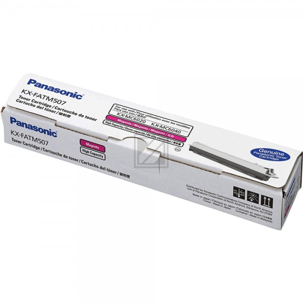 Original Panasonic KXFATM507X Toner Magenta