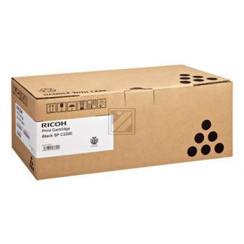 Original Ricoh 406094 | 407642 | TYPESPC220E Toner Schwarz