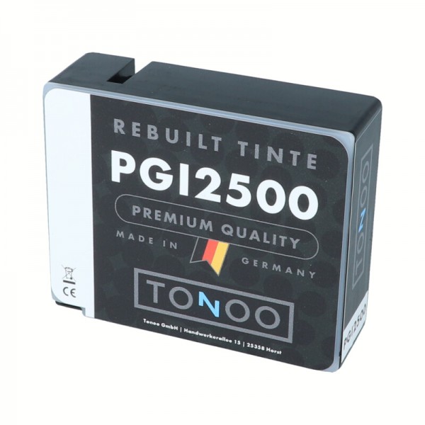 Tonoo® Tinte ersetzt Canon 9254B001 | PGI2500XLBK Schwarz XL