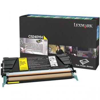 Original Lexmark C5240YH Toner Gelb