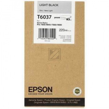 EPSON T6037 light schwarz Tintenpatrone