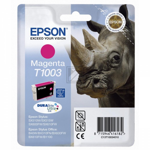 EPSON T1003 magenta Tintenpatrone